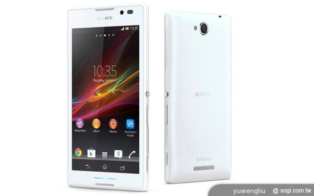 5吋MTK四核雙卡機 索尼Xperia C發表 5吋MTK四核雙卡機 索尼Xperia C發表