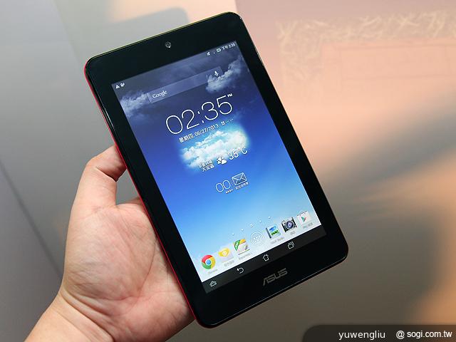 6千有找！華碩MeMO Pad HD 7冰淇淋平板開賣