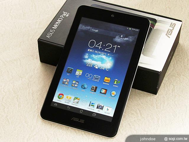 低價新秀 ASUS MeMO Pad HD7冰淇淋平板