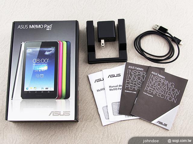 低價新秀 ASUS MeMO Pad HD7冰淇淋平板