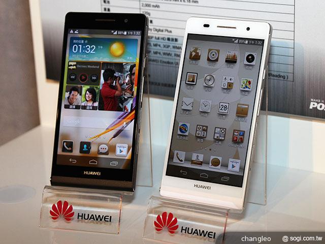 華為輕薄手機Ascend P6 空機14900搶市