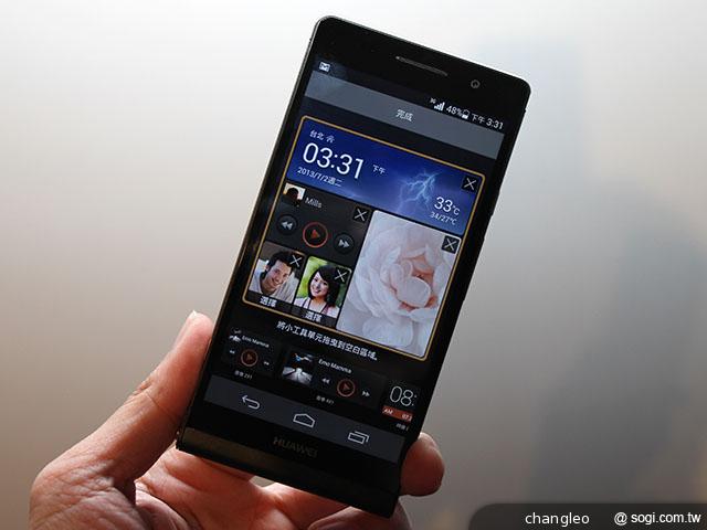 華為輕薄手機Ascend P6 空機14900搶市
