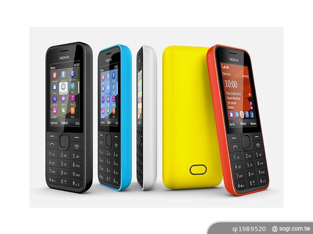 諾基亞207/208/208 Dual SIM 售68美元Q3上市