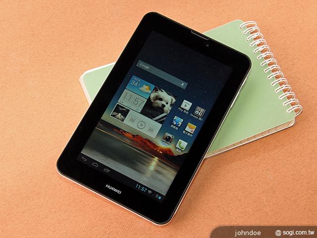 華為7吋平板MediaPad 7 Vogue 支援通話 平價登場