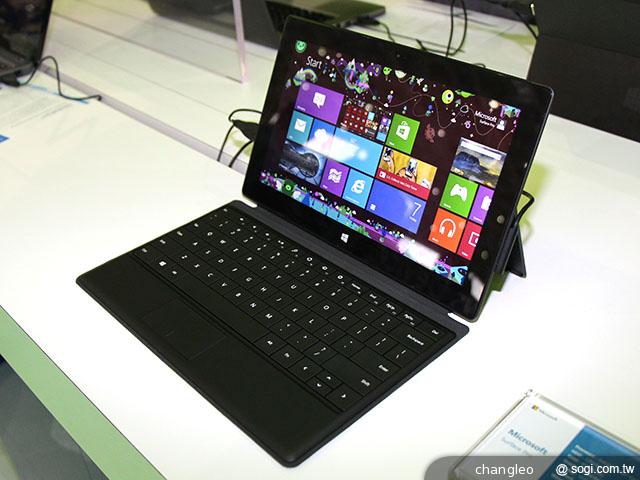 微軟平板Surface RT、Surface Pro 8/4台灣齊開賣
