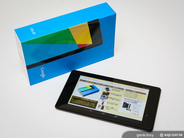 Google Nexus 7二代平板 外觀、市售版效能搶先測