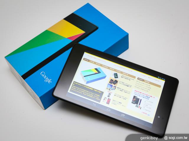 Google Nexus 7二代平板 外觀、市售版效能搶先測