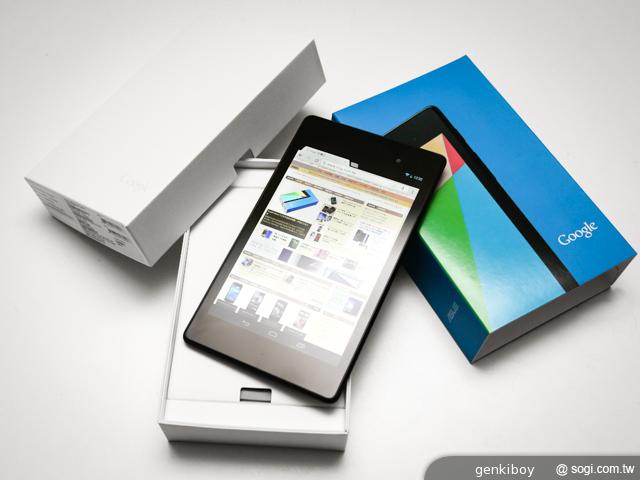 Google Nexus 7二代平板 外觀、市售版效能搶先測