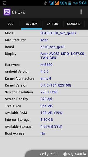 王建民加持！5.7吋、雙卡手機Acer Liquid S1