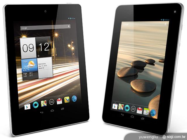 Acer發表Iconia A1-811、B1-711四核3G平板