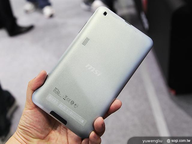 MSI七吋Primo 73、75、81系列平板開賣【2013電腦應用展】