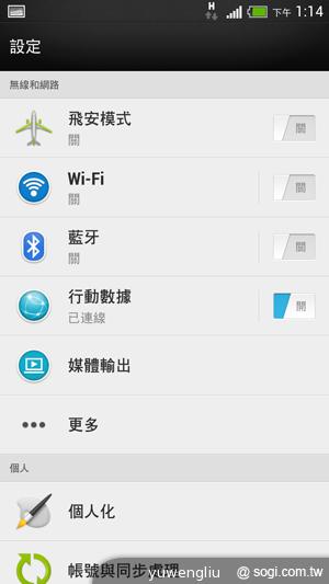 HTC One mini單機15900 四電信同推資費