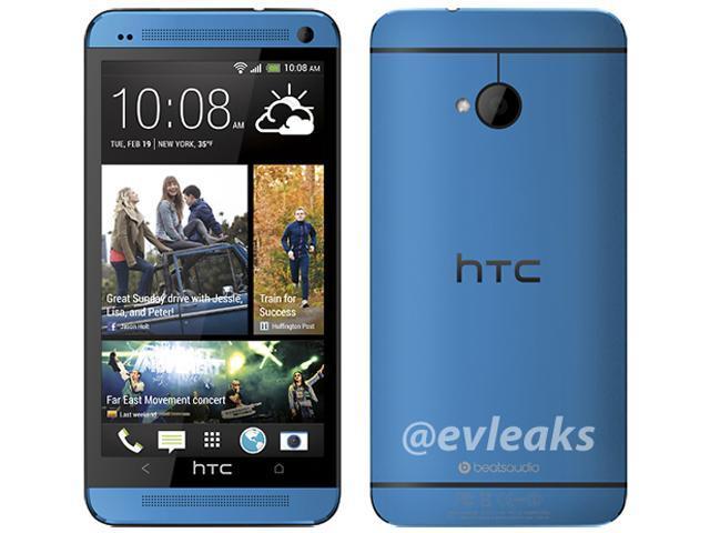 藍色款新HTC One機殼清晰照曝光 藍色款新HTC One機殼清晰照曝光
