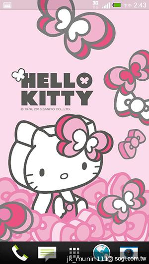 宏達電、長榮航合推Butterfly s Hello Kitty限量版