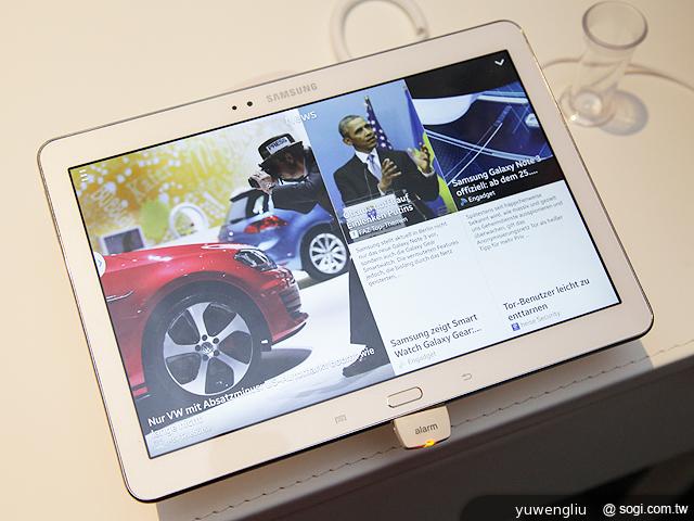 2014版SAMSUNG Note 10.1平板發表 更薄更強捍【IFA 2013】