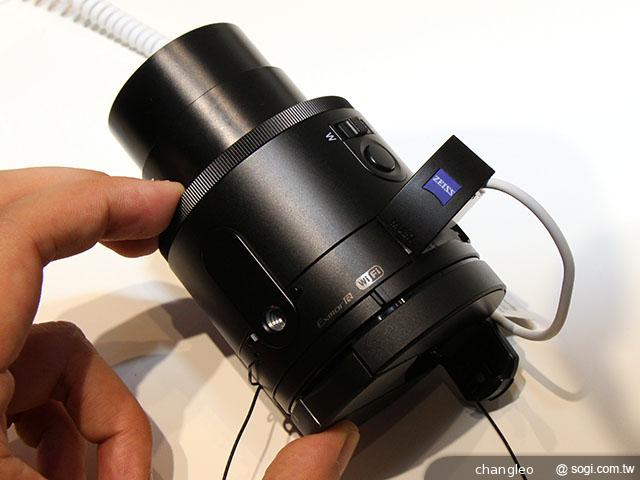 Sony發表DSC-QX100、QX10鏡頭組 手機與平板能使用【IFA 2013】