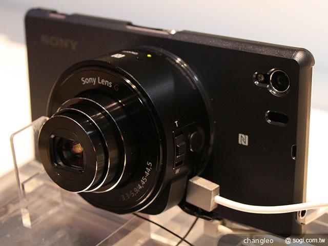 Sony發表DSC-QX100、QX10鏡頭組 手機與平板能使用【IFA 2013】