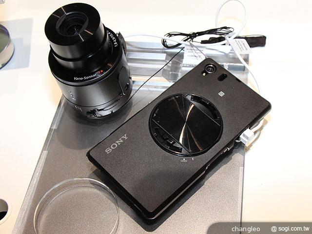 Sony發表DSC-QX100、QX10鏡頭組 手機與平板能使用【IFA 2013】