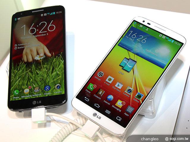 柏林電子展 樂金力推旗艦手機LG G2【IFA 2013】