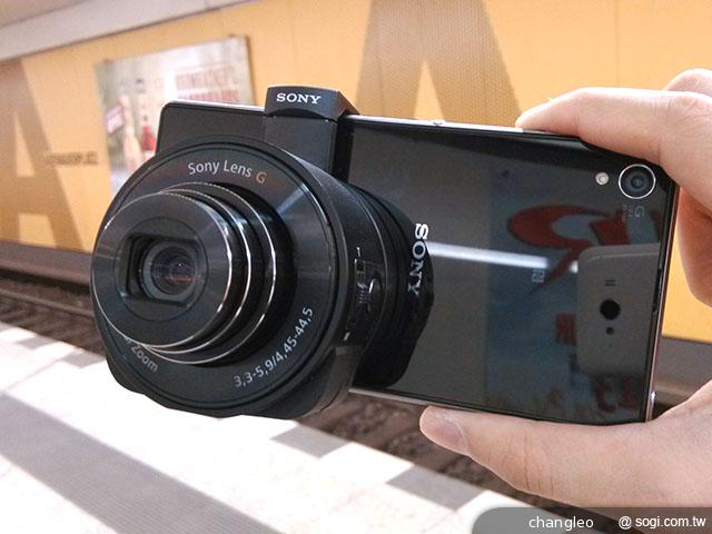 Sony DSC-QX10外掛鏡頭 德國實拍速測【IFA 2013】