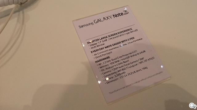 SAMSUNG Note 3、Note 2與S4拍照簡單PK【IFA 2013】
