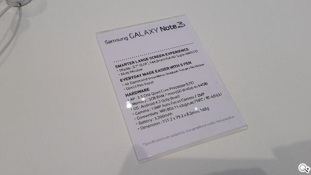 SAMSUNG Note 3、Note 2與S4拍照簡單PK【IFA 2013】