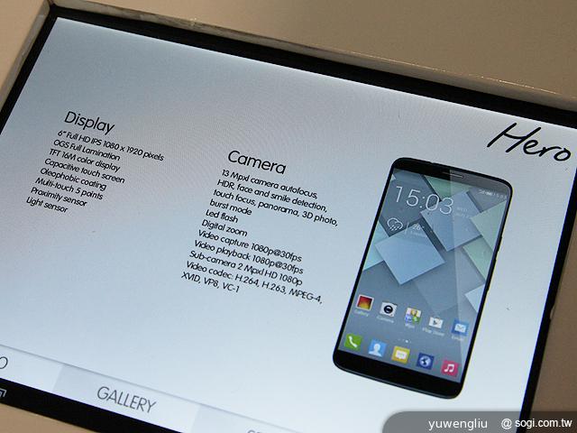 Alcatel Hero、Evo 8HD等5款OneTouch新機動手玩【IFA 2013】