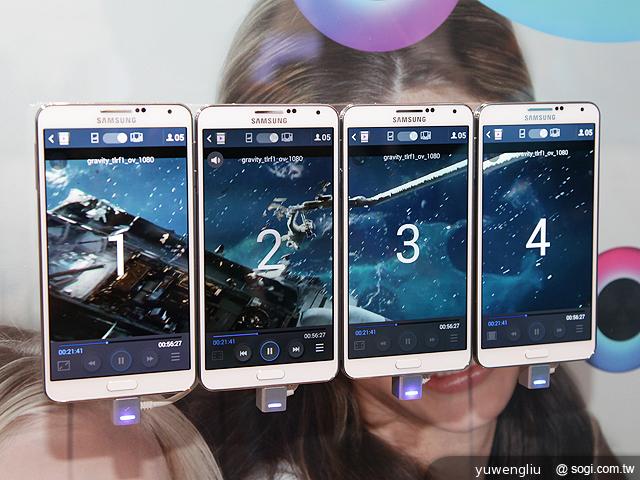 三星Note3影片串接 Multi Vision功能體驗【IFA 2013】