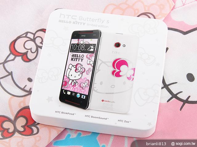 HTC Butterfly s Hello Kitty凱蒂貓甜美來襲
