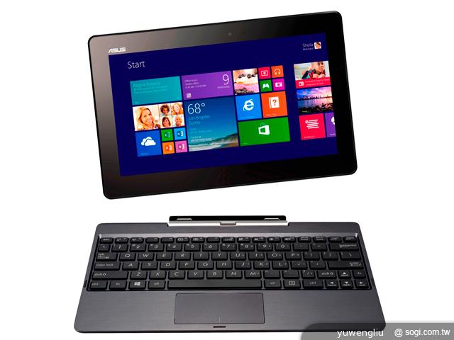 ASUS Transformer Book T100發表 萬元Win8平板