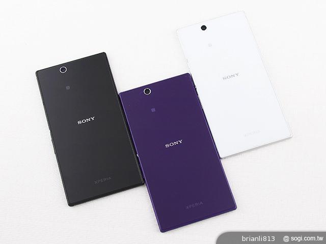 Sony Xperia Z Ultra迷戀紫開賣 三色同台競美