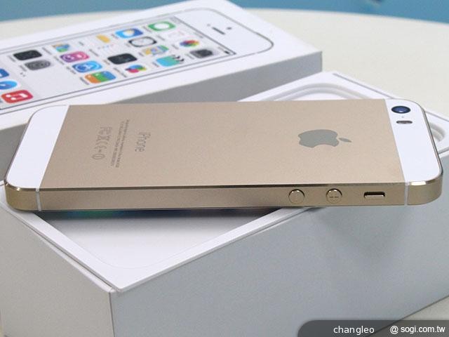 iPhone 5S金色版傳飆天價 水貨登台開箱速覽