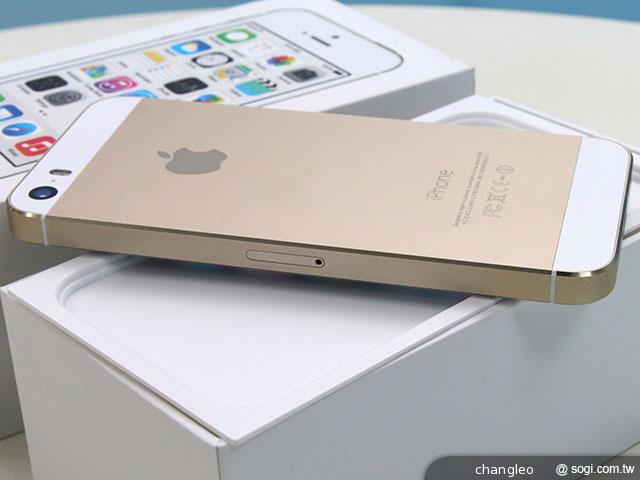 iPhone 5S金色版傳飆天價 水貨登台開箱速覽
