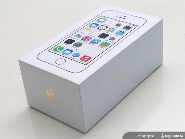 iPhone 5S金色版傳飆天價 水貨登台開箱速覽