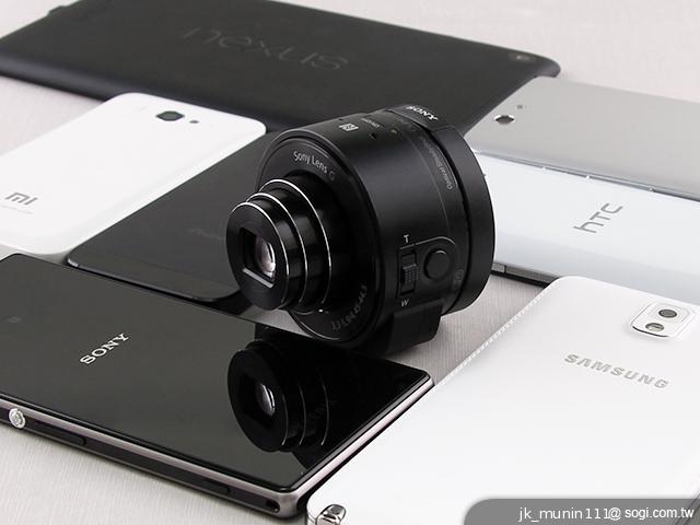Sony DSC-QX10外掛式相機 補足手機、平板拍照功能 Sony DSC-QX10外掛式相機 補足手機、平板拍照功能