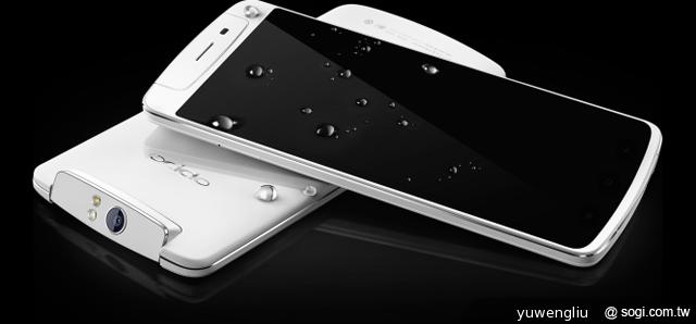 OPPO N1發表 內建206°翻轉13MP相機