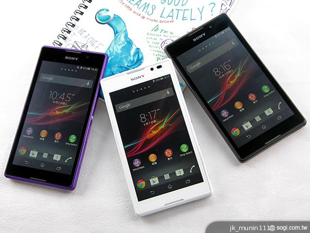 Sony Xperia C雙卡手機 自拍語音導引好逗趣