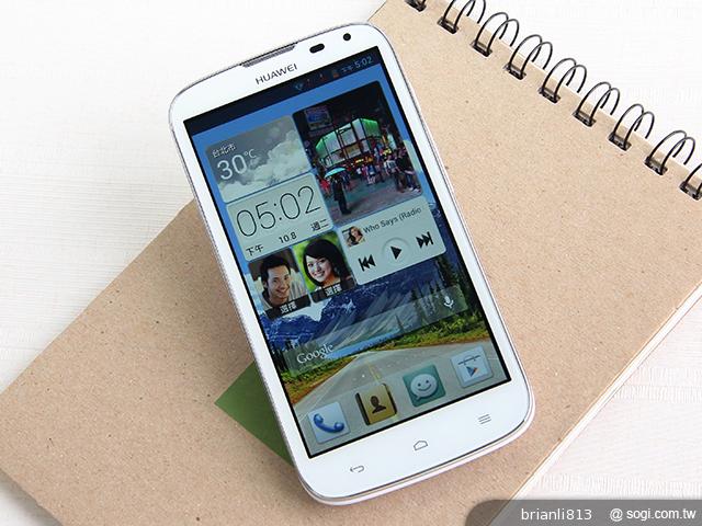 圓潤窄框四核雙卡手機 HUAWEI Ascend G610