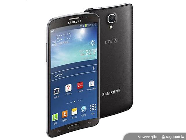 首款軟性OLED手機 三星GALAXY Round發表