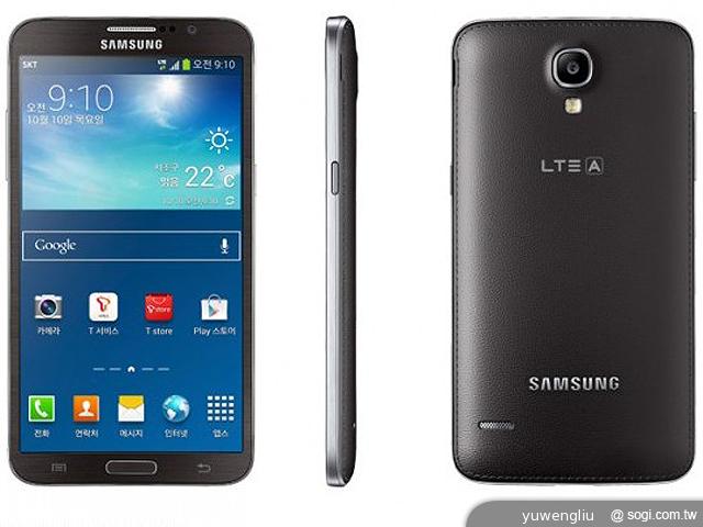 首款軟性OLED手機 三星GALAXY Round發表