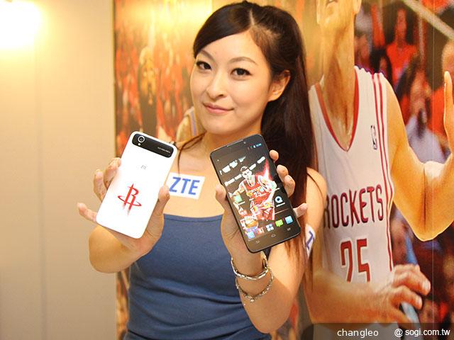 ZTE啟動運動行銷 找上火箭隊 Grand S、Memo 5S登台