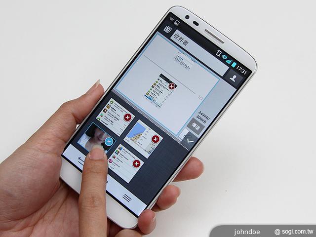 5.2吋大螢幕手機LG G2 手勢操作 So Easy