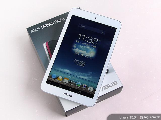 ASUS MeMO Pad 8平價優質8吋平板