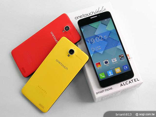 阿爾卡特OneTouch Idol X 俐落美型、四核雙卡機