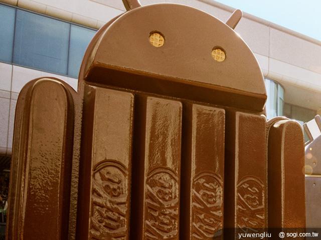 Android 4.4 KitKat發表 512MB RAM可流暢執行