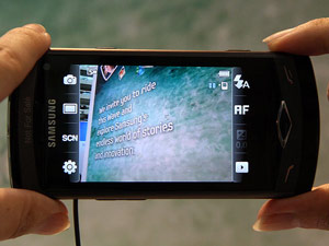 三星 S8500 Wave 相機功能搶先看！