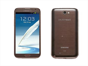三星Note 2琥珀棕日本開賣 單機破台幣26K