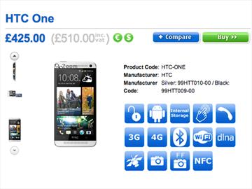 新HTC One英國未稅價免兩萬 送Beats耳機