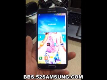 三星GALAXY S4 i9502 網路流出實機操作影片