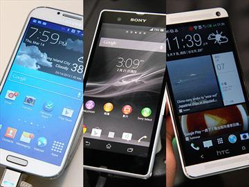 三星S4、新HTC One、索尼Xperia Z旗艦規格比拚！